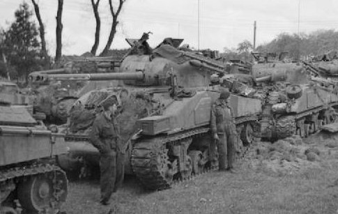 Archivo:The British Army in North-west Europe 1944-45 BU4676.jpg