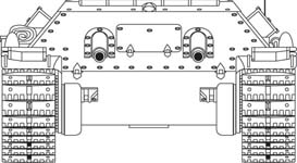 Parte trasera del casco de un T-34 Mod. 1940.