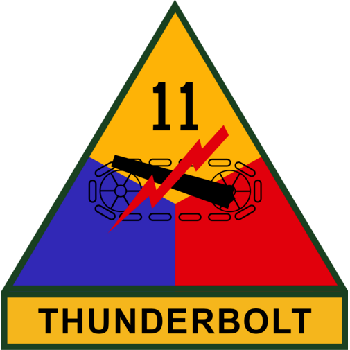 Archivo:11th Armored Division Thunderbolt.png
