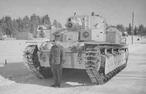 T-28 en servicio con el Ejército Finlandés. Abril de 1940.