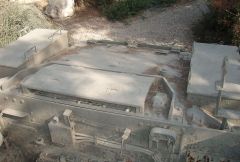 Cubierta del motor del M7 Priest.