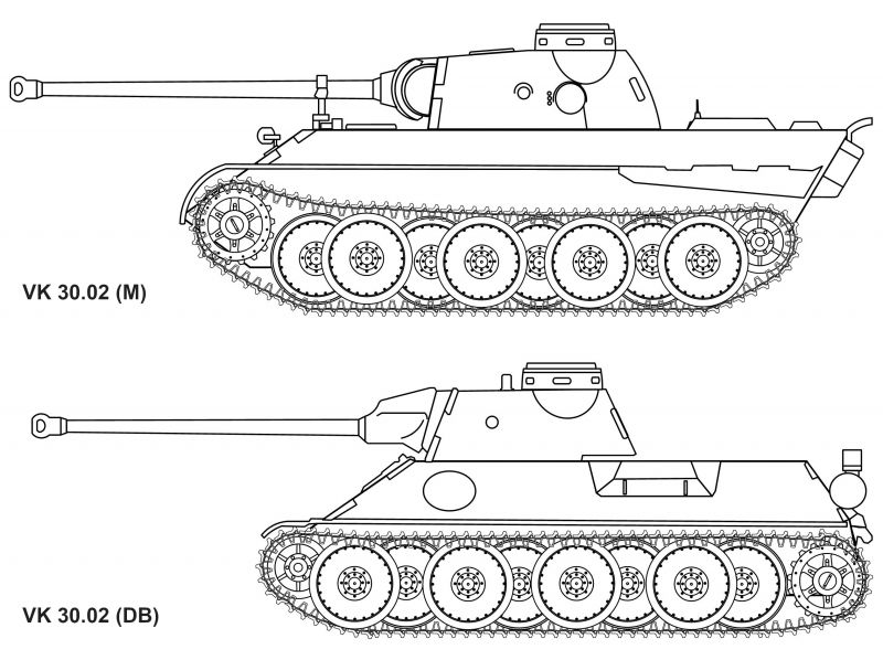 Archivo:Comparison of VK 3002 proposals.jpg