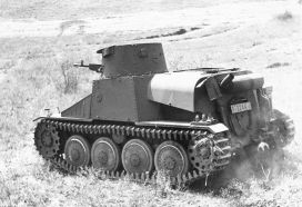 Ametralladora ZB-53 como armamento principal de la tanqueta de exportación checa AH-IV.