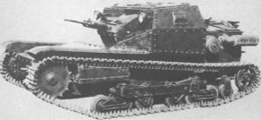 CV-35 con ametralladoras gemelas Fiat-Revelli Mod. 35 de 8 mm.