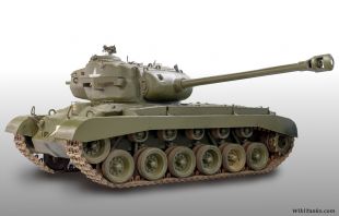 M26 Pershing front-left 2017 Bovington.jpg