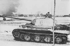 Carro de combate Panther Ausf. A II00 de la 23.PzDiv.