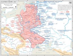Avances del Eje de junio a agosto de 1941.