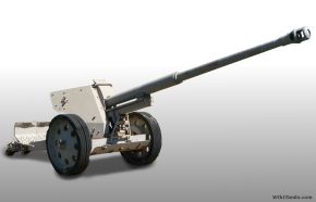 PaK 43/41, versión remolcada de 2 ruedas.