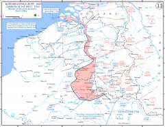 Evolución del frente hasta el 16 de mayo de 1940.