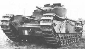 Mk.II CS, versión con los cañones del Mk.I intercambiados entre sí, producida en bajo número y que no entró en combate.