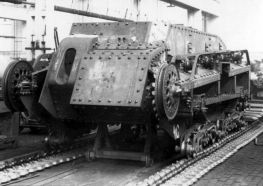 Construcción del SRA de Renault-Schneider.