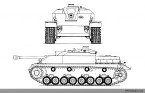 Diseño Krupp W 1468, superestructura modificada del StuG III Ausf. F sobre chasis Panzer IV.