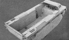 Interior de un LVT-3.