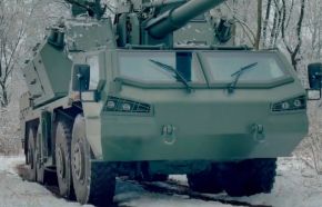 DANA M2 de la 56.ª Brigada Motorizada, diciembre de 2023.