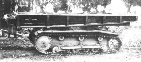 Prototipo de Brückenleger II basado en chasis de Panzer II Ausf. a.
