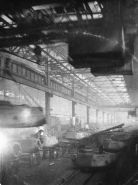Producción de tanques IS-2 en ChKZ Cheliábinsk.