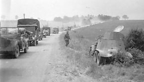 Un AAC-1937 francés abandonado en mayo de 1940.