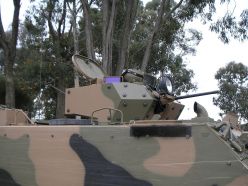 Detalle de la torreta de un M113AS4, sin duda una de las mejor protegidas de la serie M113.
