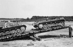 Panzer I Ausf. A ohne Aufbau, vehículos para entrenamiento de conductores basados en el chasis del carro ligero Panzer I.