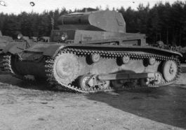 Los 10 primeros Pz.II Ausf. a/1 tenían rodillos de aluminio con cubierta de goma.
