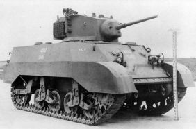 Aspecto de un M3A3 Light Tank desde delante.