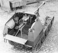 El nuevo compartimento de combate del Marder III Ausf. M era más funcional y cómodo para la tripulación.