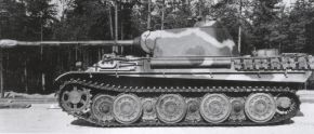 Un Panther Ausf. G con ruedas hechas íntegramente en acero.