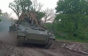 Marder 1 en el área de operaciones de Zaporiyia, mediados de agosto de 2023.