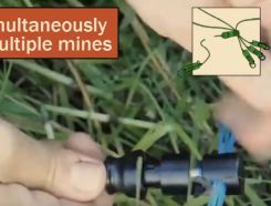 Adaptador para detonación simultánea de varias minas.