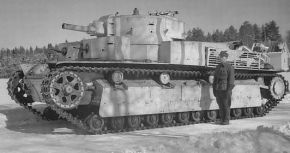 Un T-28, ejemplar capturado por el Ejército Finlandés.