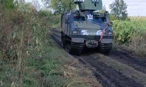 BvS 10 de la 38.ª Brigada de Infantería de Marina ucraniana, septiembre de 2023.
